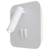 Lampy ścienne - Lampa LED kinkiet Los 176 C175-WL-01-6W-W LED 9W tuba biała - miniaturka - grafika 1