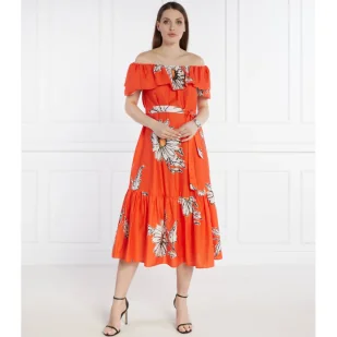 Desigual Sukienka z paskiem - Sukienki - miniaturka - grafika 1