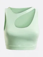 Koszulki sportowe damskie - Damski top treningowy GUESS EVALYN ACTIVE TOP - miniaturka - grafika 1