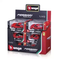 Samochody i pojazdy dla dzieci - Ferrari różne rodzaje 1:43 BBURAGO - miniaturka - grafika 1