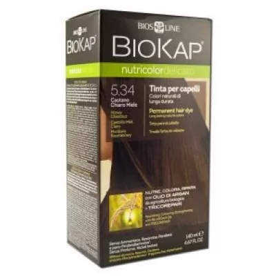 Bios Line S.P.A. BIOKAP DELICATO 5.34 Miodowo-kasztanowy 140 ml