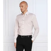 Koszule męskie - BOSS BLACK Koszula H-HANK-kent-C1-214 | Slim Fit | stretch - miniaturka - grafika 1