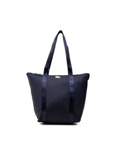 Lacoste Torebka M Shopping Bag NF3619YA Granatowy - Torebki damskie - miniaturka - grafika 1