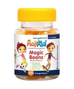 Witaminy i minerały - ActiKid Magic Beans Multi-Vitamin (Multiwitamina dla dzieci) 45 Żelków Pomarańcza - miniaturka - grafika 1