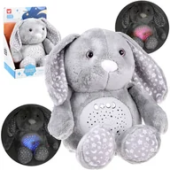 Maskotki i pluszaki - Maskotka projektor KRÓLICZEK gwiazdy kołysanki biały szum usypiacz ZA4701 - miniaturka - grafika 1