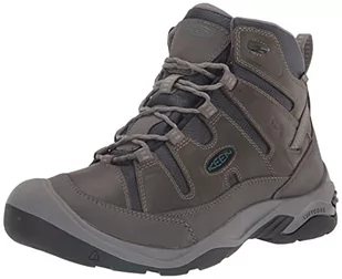 KEEN Męskie buty trekkingowe Circadia Mid, Stalowy szary niebieski Legion, 44.5 EU - Buty trekkingowe męskie - miniaturka - grafika 1