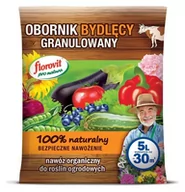 Nawozy ogrodnicze - IncoVeritas Florovit pro natura obornik bydlęcy granulowany 5L - miniaturka - grafika 1