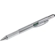 Długopisy - Długopis wielofunkcyjny, touch pen, linijka, poziomica - miniaturka - grafika 1