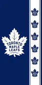 Okrycia kąpielowe dla dzieci - Ręcznik NHL Toronto Maple Leafs MAPLELEAFS201004 70 x 140 cm - miniaturka - grafika 1