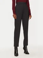 Spodnie damskie - Calvin Klein Spodnie materiałowe K20K207589 Czarny Regular Fit - miniaturka - grafika 1