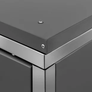 FENIKS vidaXL Osłona na 1 69x77,5x115 cm stal nierdzewna 149566 - Kosze na śmieci - miniaturka - grafika 5