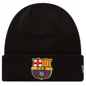 Czapki damskie - Czapka zimowa New Era Cuff Beanie FC Barcelona Core Adult 60846904 - miniaturka - grafika 1