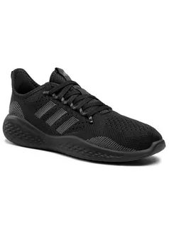 Buty sportowe męskie - Adidas Buty treningowe męskie Fluidflow 2.0 FZ1985 FZ1985 CBLACK/GRESIX/CBLACK 42 2/3 - grafika 1