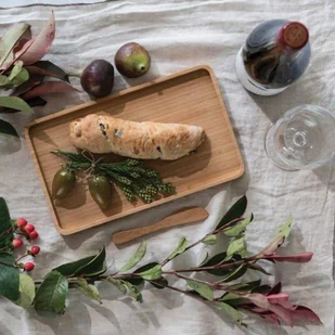Taca bambusowa do serwowania prostokątna mała Bambu - Lunch boxy - miniaturka - grafika 5