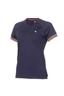 Koszulki i topy damskie - K-Swiss Heritage koszulka damska, ciemnoniebieska, czerwona, XS - miniaturka - grafika 1