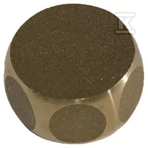 Zaślepka GW 1/2" mosiądz Onnline - Akcesoria hydrauliczne - miniaturka - grafika 1