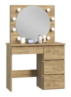 Toaletki - Toaletka w stylu glamour z oświetleniem led N3-G89 - miniaturka - grafika 1