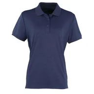 Koszulki sportowe damskie - Damska Koszulka Polo Coolchecker - miniaturka - grafika 1