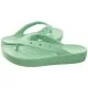 Klapki i japonki damskie - Japonki Classic Platform Flip W Jade Stone 207714-3UG (CR238-d) Crocs - miniaturka - grafika 1