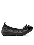 Buty dla chłopców - Geox Baleriny J Piuma Bal. F J11B0F 03902 C9999 1 Czarny - miniaturka - grafika 1