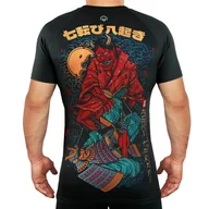Kimona, stroje i obuwie - Rashguard do MMA/BJJ męski Ground Game Ashi Garami z krótkim rękawem - miniaturka - grafika 1