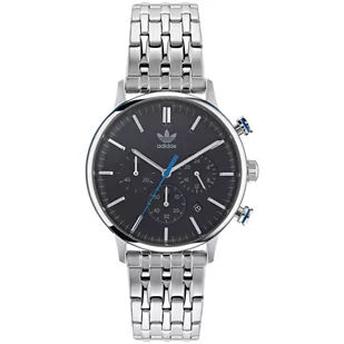 Zegarek Srebrny zegarek adidas Originals Style Code One Chrono  AOSY22018 - Zegarki męskie - miniaturka - grafika 1
