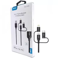 Kable USB - Apple Choetech 3W1 Kabel Usb-c Lightning Micro Usb - miniaturka - grafika 1