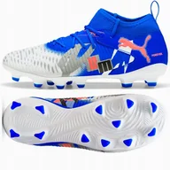 Piłka nożna - Buty Puma Future 8 Match Forever Jr FG/AG 108435-01 biały 38 1/2 - miniaturka - grafika 1