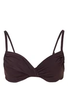 Stroje kąpielowe - Maryan Mehlhorn Góra Od Bikini Z Fiszbinami Solids Z Ochroną Uv schwarz - miniaturka - grafika 1