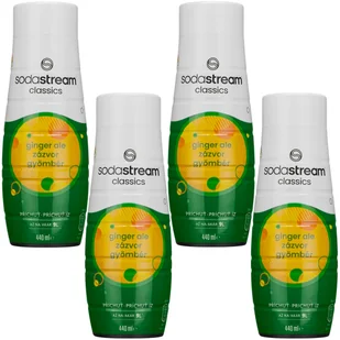 4x Syrop SodaStream Ginger 440ml - Syropy i koncentraty owocowe - miniaturka - grafika 1