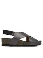 Sandały damskie - Pikolinos Sandały Mahon W9E-0912Clc1 Szary - miniaturka - grafika 1