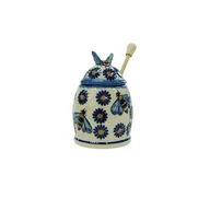 Pojemniki kuchenne - Ceramiczny pojemnik na miód Ceramika Bolesławiec - miniaturka - grafika 1