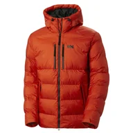 Kurtki męskie - Męska Kurtka zimowa pikowana HELLY HANSEN PARK PUFFY PARKA 53996_300 – Pomarańczowy - miniaturka - grafika 1