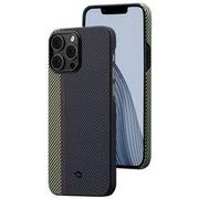 Etui i futerały do telefonów - Pitaka Obudowa dla telefonów komórkowych Fusion Weaving MagEZ Case 3 overture na Apple iPhone 14 Pro FO1401P Czarny - miniaturka - grafika 1