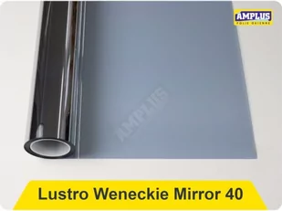 Folia Lustro weneckie zewnętrzne Mirror 40 UMIARKOWANE - Akcesoria do okien - miniaturka - grafika 1