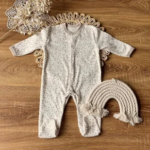 MAMATTI pajac kwiatki r.68 PA12340 - Pajacyki dla niemowląt - miniaturka - grafika 1