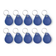 Wideodomofony - Qoltec Brelok Zbliżeniowy Mifare 13.56 Mhz 10Szt. - miniaturka - grafika 1