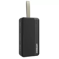 Powerbanki - Eveready PX30B - Powerbank 30000 mAh 2x USB-A (Czarny) - miniaturka - grafika 1