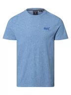 Koszulki męskie - Superdry - T-shirt męski, niebieski - miniaturka - grafika 1