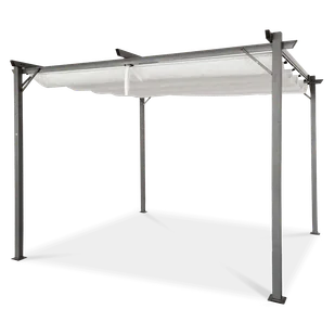 Pergola na taras SPRINT 3x3 Anthracite/White - HARDMAISTER - Kratki i pergole - miniaturka - grafika 1