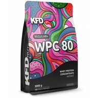 Odżywki białkowe - KFD REGULAR+ WPC 80 3000 G (BIAŁKO SERWATKOWE INSTANT) karmelowo - mleczny odżywka - miniaturka - grafika 1