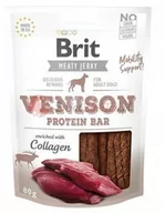 Przysmaki dla psów - Brit Brit Meaty Jerky Snack Protein Bar Dziczyzna - Venison 111752P - miniaturka - grafika 1