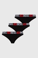 Majtki damskie - Diesel stringi UFST-STARS-THREEPACK 3-pack kolor czarny 00SE0K.0NJAP - miniaturka - grafika 1