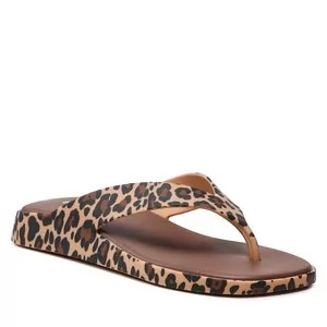 Japonki Melissa - Brave Flip Flop Ad 33699 Beige/Black AH102 - Klapki i japonki damskie - miniaturka - grafika 1