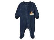 Pajacyki dla niemowląt - Lupilu Pajacyk niemowlęcy z biobawełną Granatowy 62/68 - miniaturka - grafika 1