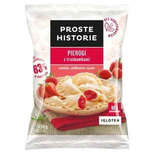 Iglotex - Pierogi z  truskawkami - Dania mrożone - miniaturka - grafika 1