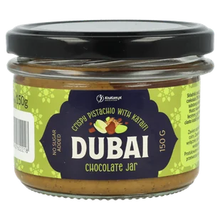 Dubai Chocolate Jar 150g Deser dubajski czekoladowy - Inne słodycze - miniaturka - grafika 1