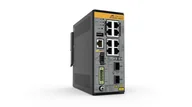Pozostałe akcesoria sieciowe - Allied Telesis IE220-10GHX Zarządzany L2 Gigabit Ethernet (10/100/1000) Obsługa PoE Szary - miniaturka - grafika 1