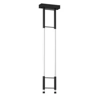 Lampy sufitowe - Minimalistyczna lampa sufitowa Alha 9072 Dohar LED 29W 4000K metalowa biała czarna - miniaturka - grafika 1