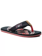 Klapki i japonki męskie - Tommy Hilfiger Japonki Essential Th Beach Sandal FM0FM01369 Granatowy - miniaturka - grafika 1